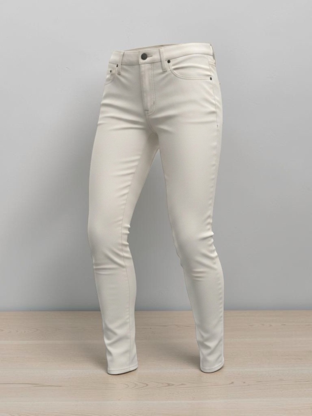 Liverpool Women's Skinny Jeans in Off-White